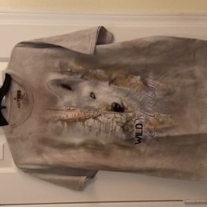 AniMall Wild About Michigan Wolverine Tee Lg